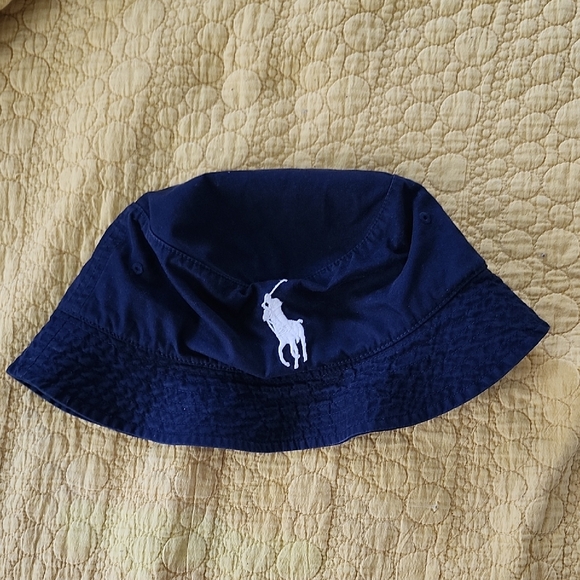 Polo by Ralph Lauren Dark Blue Bucket Hat - Picture 1 of 2